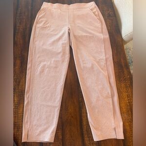 Athleta Blush Pink Ponte Ankle Joggers
